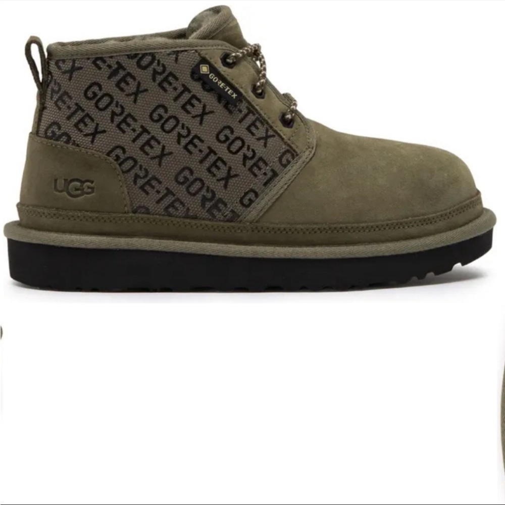 Neumel GORE-TEX Waterproof Faux Shearling Lined Chukka Boots by UGG Size 7 NWOT